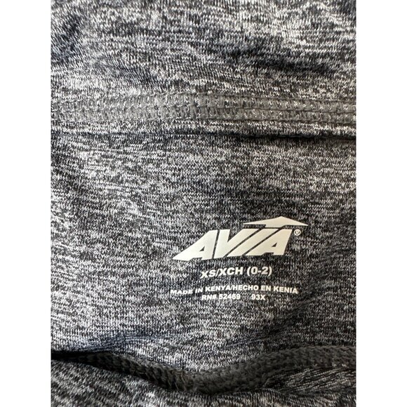 Lot of 2 Active Fitted Womens Blue Capri Leggings & Gray Ankle Length Size XS - Picture 9 of 10